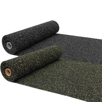 Rubber Roll, USA Made Recycled, Rubber Width 36 in, Rubber Length 4 ft, Rubber Thickness 1/16 in, 60A, Plain Backing